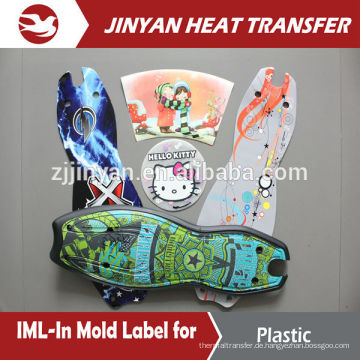 Hot Sale Plastic Injection In Mold Label